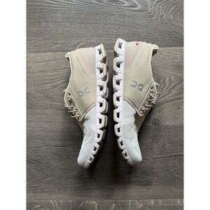 ON Women's Cloud 50/50 Running Sneaker Shoes, Sand/Snow Sz 9